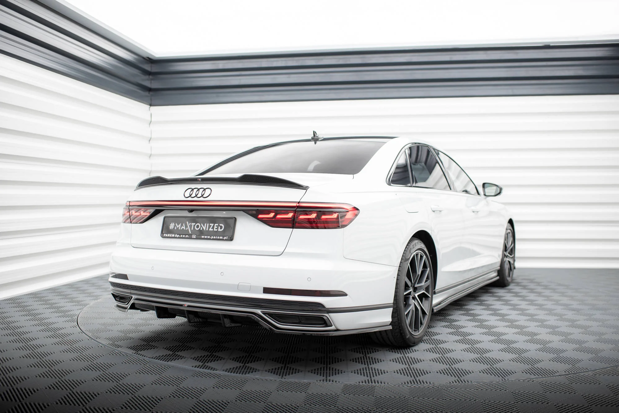 Spoiler Cap 3D Audi A8 / A8 S-Line / S8 D5 - Image 2