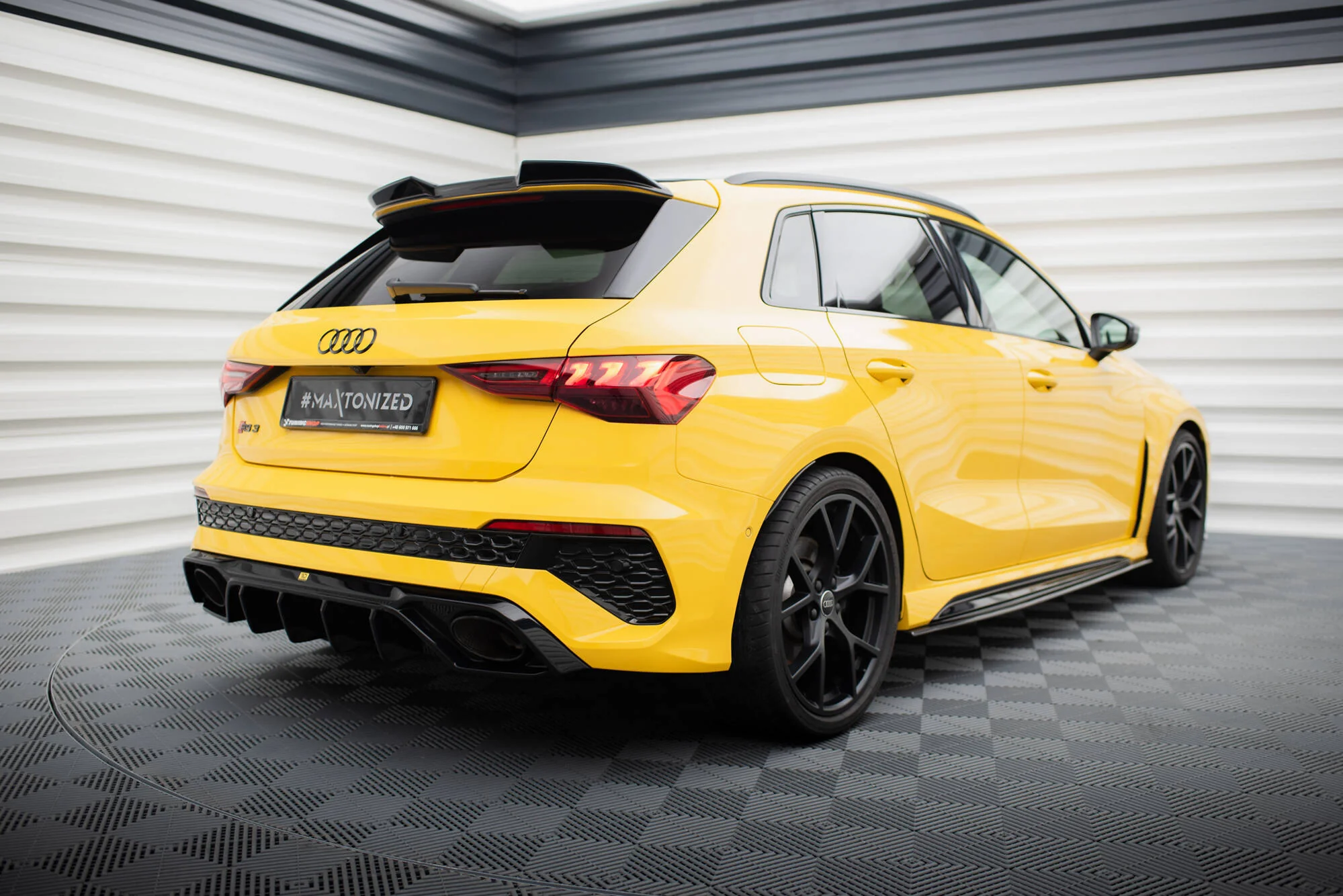 Spoiler Cap 3D Audi RS3 / S3 / A3 S-Line Sportback 8Y - Image 4