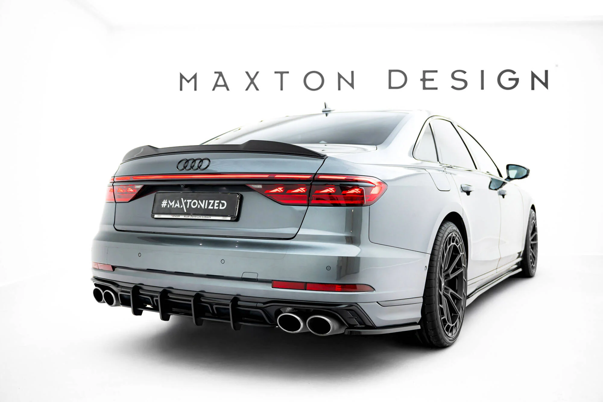 Spoiler Cap 3D Audi S8 / A8 S-Line D5 Facelift - Image 3