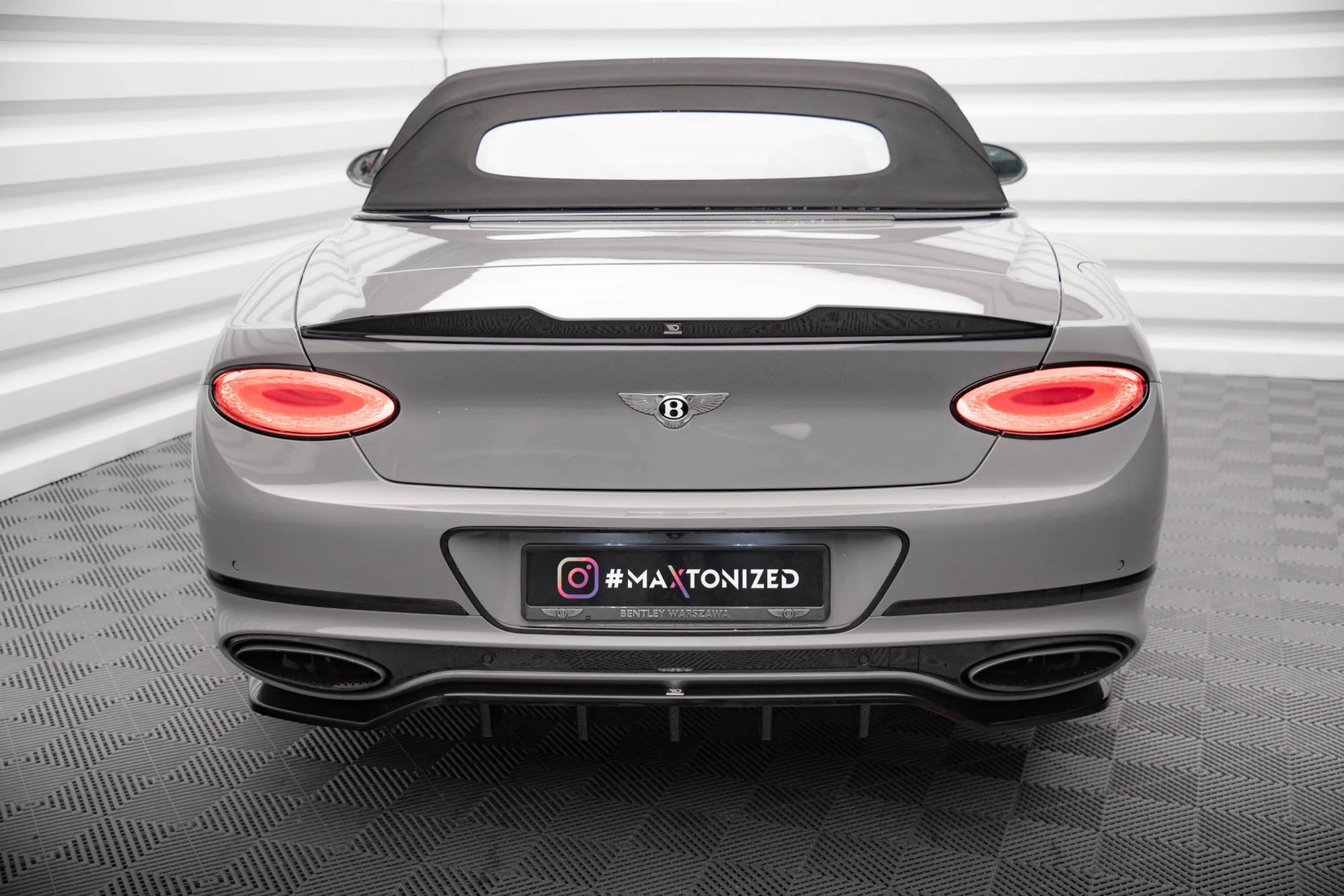 Spoiler Cap 3D Bentley Continental Convertible GT Mk3