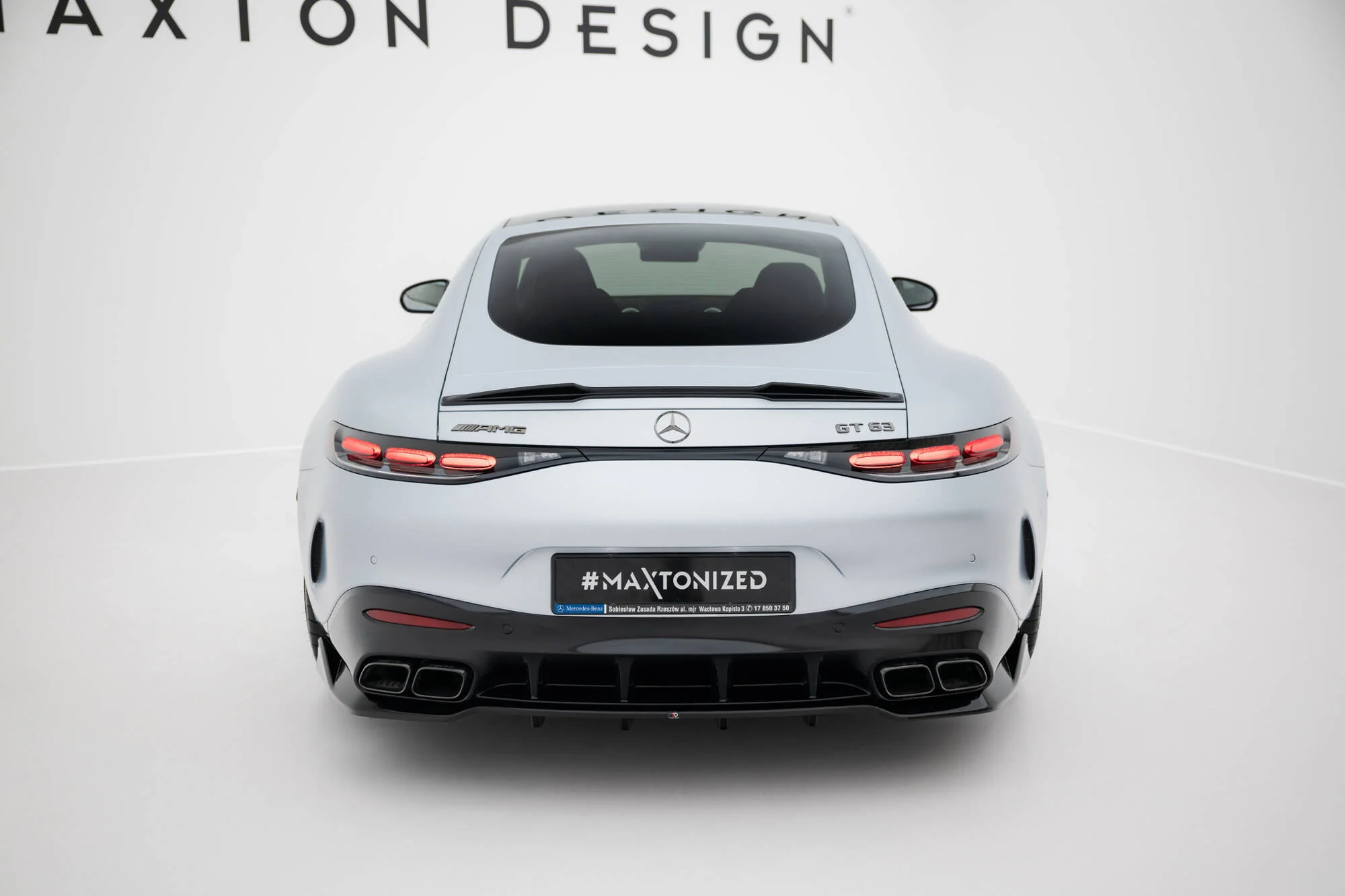 Spoiler Cap 3D Mercedes-AMG GT 63 / 55 / 63 S E Performance C192 - Image 4